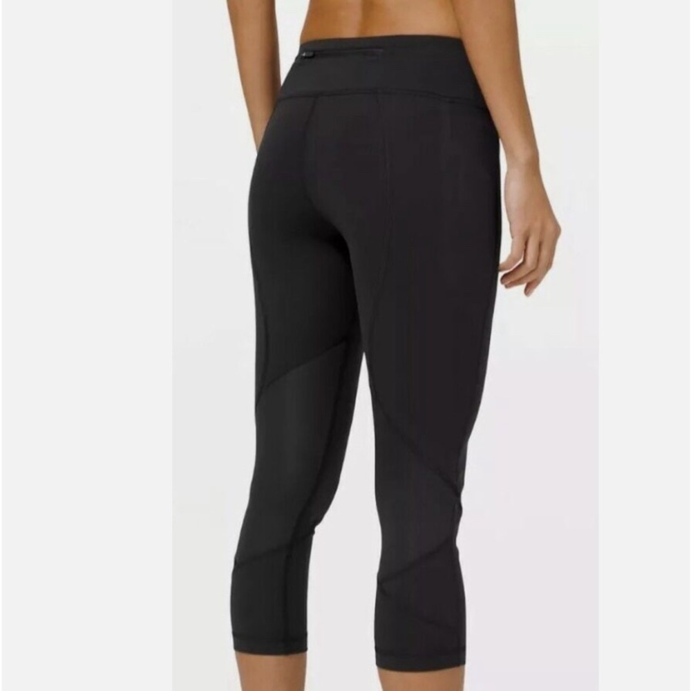 LULULEMON PACE RIVAL CROP LEGGINGS 22” WITH POCKETS - Picture 2 of 8